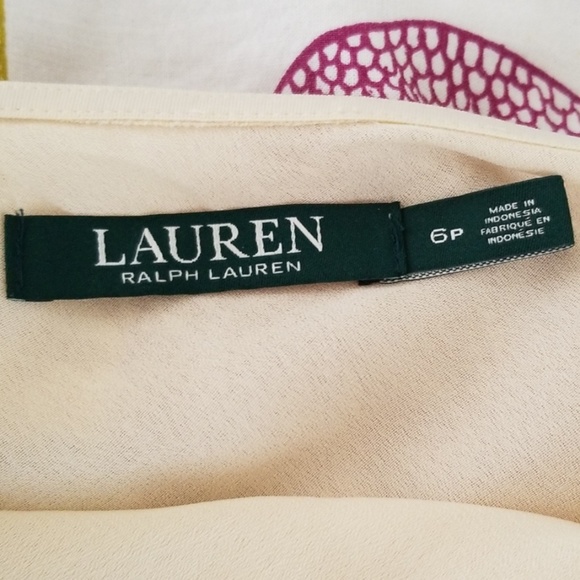 Lauren by Ralph Lauren light animal print skirt - Picture 3 of 4